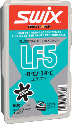 Swix LF5X Glide Wax - 60g