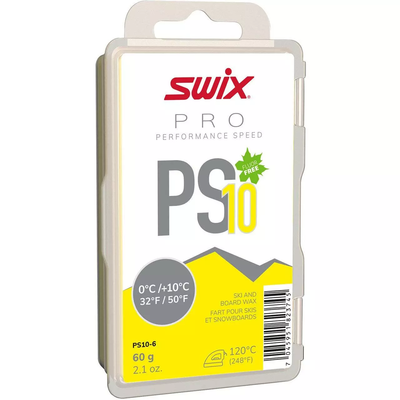 SWIX PS10 Yellow 0°C/+10°C 60g